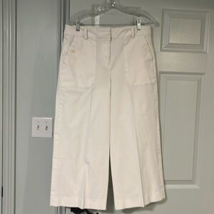 J crew white trousers